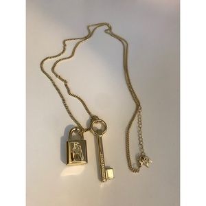 Lock and Key Necklace